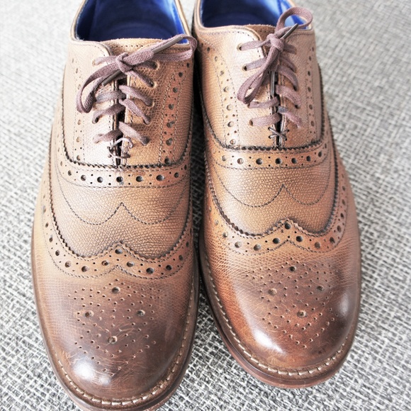Ted Baker Guri Wing Tip Brogues Size 8 US main image 6